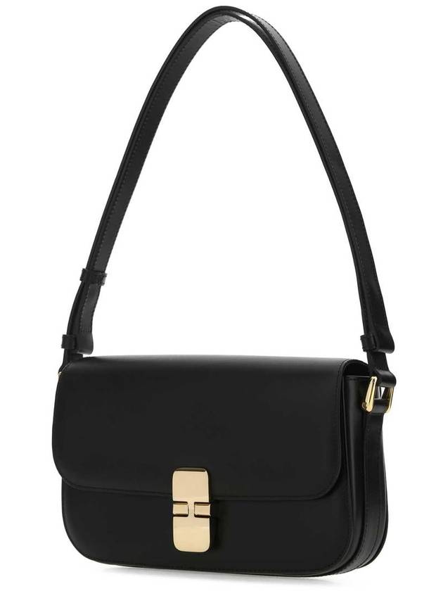 Grace Baguette Shoulder Bag Black - A.P.C. - BALAAN 3