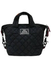 Mongbuddy two way quilted nylon bag BLACK - MONBIRDIE GOLF - BALAAN 7