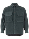 Over Pocket Corduroy Jacket Dark Khaki - OFFGRID - BALAAN 4