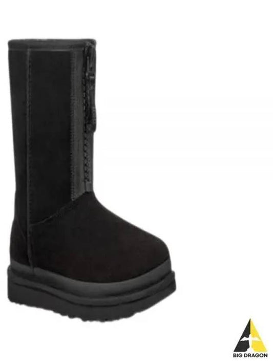 Classic Short Zipper Tape Logo Black 1144035 Boots - UGG - BALAAN 1