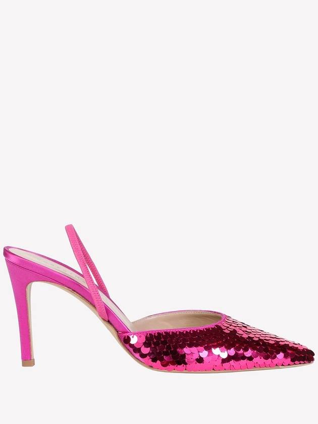 Roberto Festa Hot Pink Leather Mules - ROBERTO FESTA - BALAAN 1