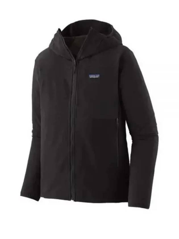 R1 TechFace Zip Up Hoodie Black - PATAGONIA - BALAAN 2