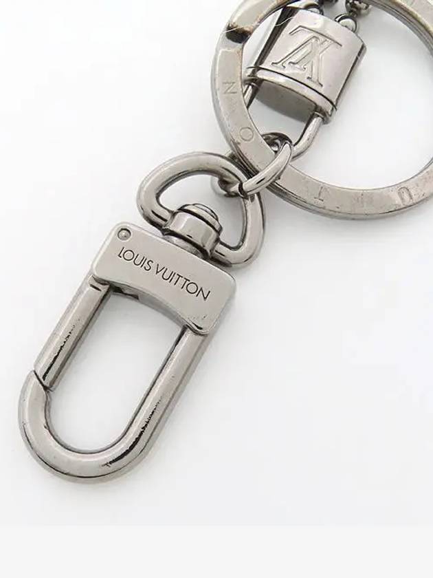 M63618 Monogram Eclipse Port Class Tab ID Keyring - LOUIS VUITTON - BALAAN 3