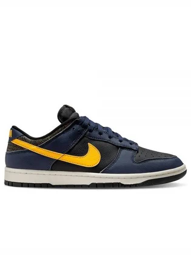 Dunk Vintage Michigan Low Top Sneakers Midnight Navy - NIKE - BALAAN 2