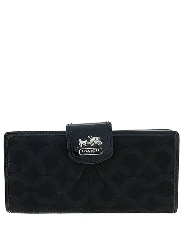 black long wallet - COACH - BALAAN 1