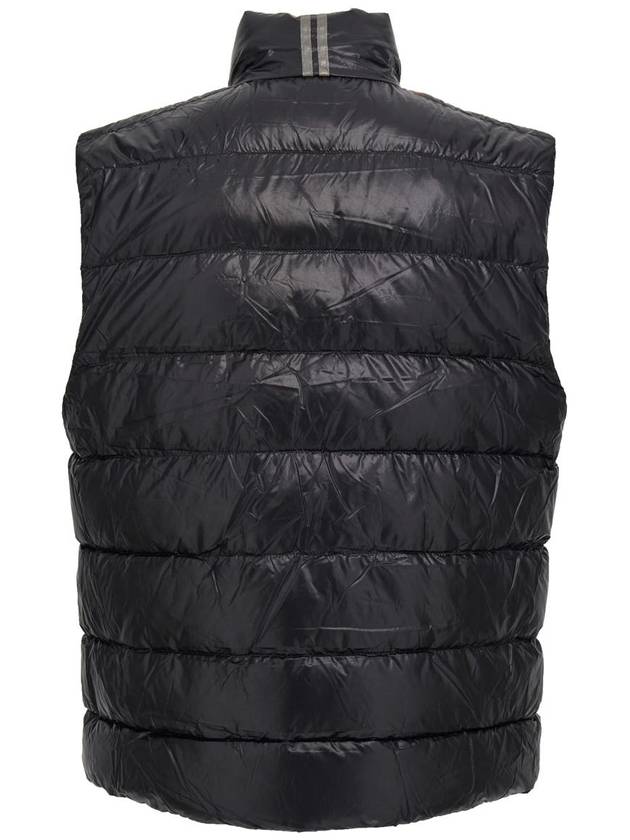 Crofton Logo Patch Padded Vest Black - CANADA GOOSE - BALAAN 3