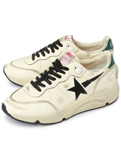 Running Logo Lace-up Sneakers Ivory - GOLDEN GOOSE - BALAAN 2