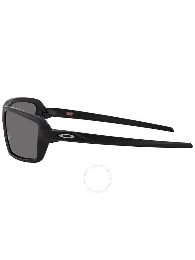 Oakley Cables Prizm Black Polarized Wrap Men's Sunglasses OO9129 912902 63 - OAKLEY - BALAAN 3