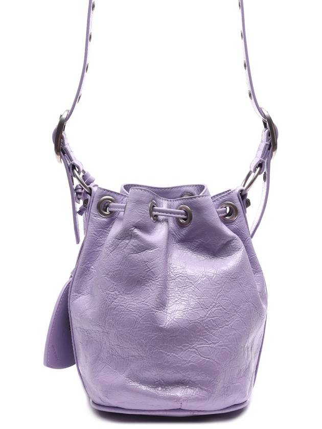 Le Cagole Bucket Bag Purple - BALENCIAGA - BALAAN 5