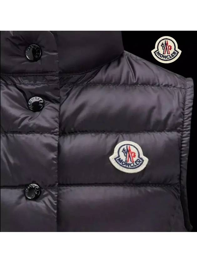 Kids Girls Lightweight Padded Vest Black LIANE 1A00101 53048 999 8A 10A - MONCLER - BALAAN 4