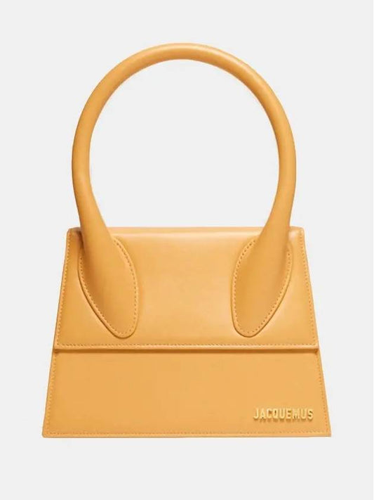 Le Grand Chiquito Tote Bag Dark Yellow - JACQUEMUS - BALAAN.