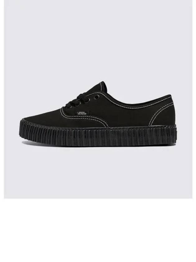 Authentic Creeper Low Top Sneakers Black - VANS - BALAAN 2