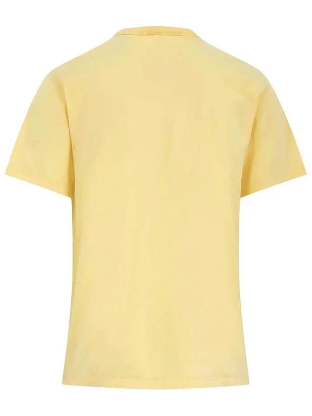 Baby Fox Patch Pocket Short Sleeve T-Shirt Pale Orange - MAISON KITSUNE - BALAAN 4