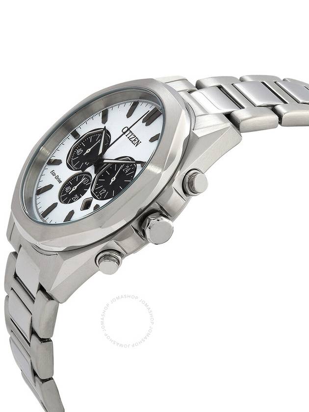 Citizen Eco-Drive Chronograph White Dial Men's Watch CA4590-81A - CITIZEN - BALAAN 2