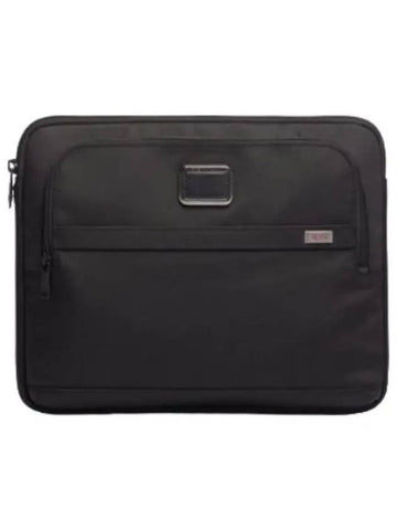 Alpha Large Laptop Cover Black Pouch Bag - TUMI - BALAAN 1