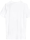 Monologo Short Sleeve T-Shirt White - CALVIN KLEIN - BALAAN 3