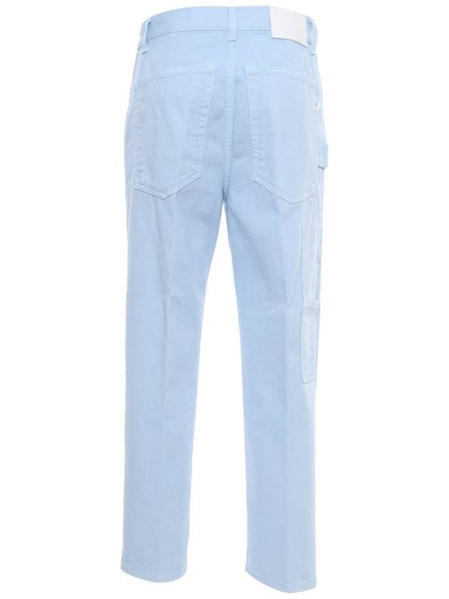 Denim Straight Pants DP754BF0014DPTD 807 222036 BLUE - DONDUP - BALAAN 5