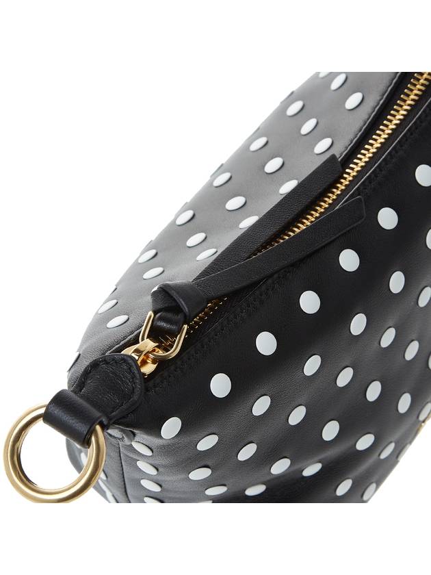 Spirit Studded Shoulder Bag Black - MIU MIU - BALAAN 11