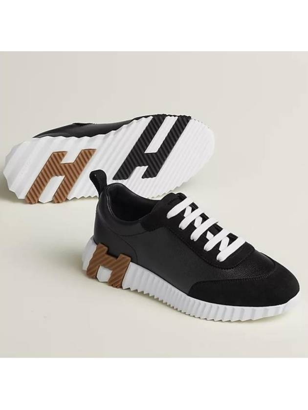 Bouncing Low Top Sneakers Noir - HERMES - BALAAN 2