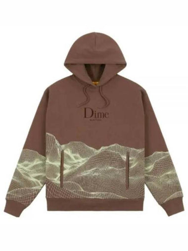 Hooded Sweatshirt SP238 BRW Brown - DIME - BALAAN 1