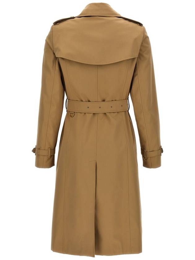 Long Chelsea Heritage Trench Coat Beige - BURBERRY - BALAAN 4