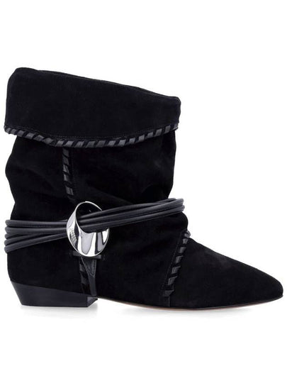 Selen suede middle boots black - ISABEL MARANT - BALAAN 2