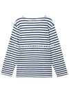 Minquiers Modern Long Sleeve T-Shirt Navy - SAINT JAMES - BALAAN 5