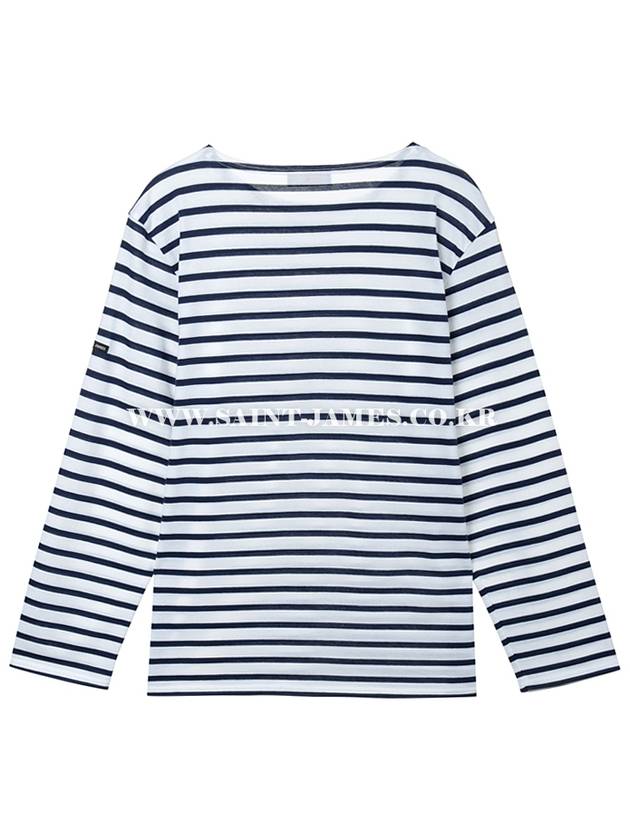 Minquiers Modern Long Sleeve T-Shirt Navy - SAINT JAMES - BALAAN 5