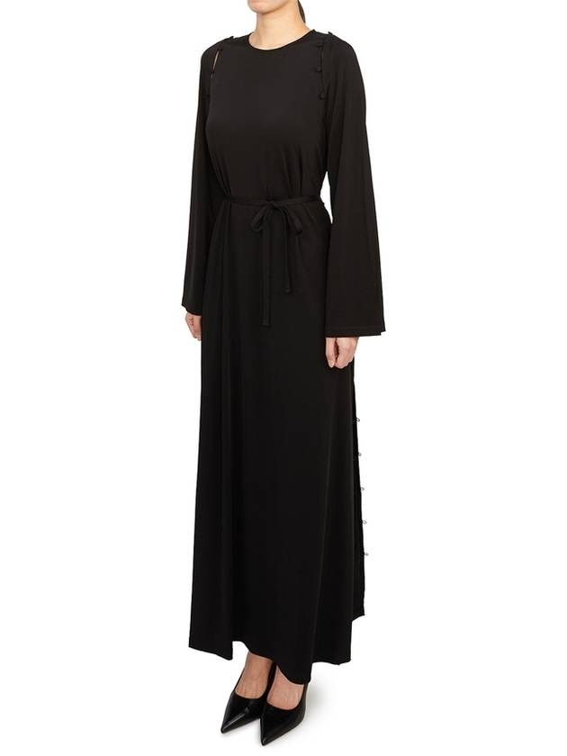 Women s Long Dress WD644Z BLACK - ALLSAINTS - BALAAN 3