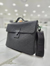 Louis S Lock Briefcase Black M20835 - LOUIS VUITTON - BALAAN 2