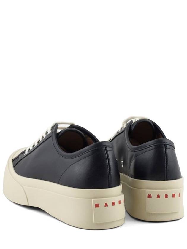 Pablo Platform Nappa Leather Low Top Sneakers Black - MARNI - BALAAN 4