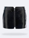 Short Skirt 322CJU048VY0003 9999 Black - COURREGES - BALAAN 2