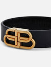 BB logo retro interlocking calf leather bracelet - BALENCIAGA - BALAAN 4