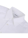 4 Bar Stripe Cotton Long Sleeve Shirt Medium Blue - THOM BROWNE - BALAAN 4