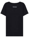Women s Organic Cotton T Shirt WTT012 BK99 - MARINE SERRE - BALAAN 2