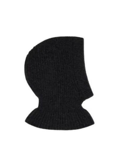 Lambswool Ribbed Knit Balaclava Green - LEMAIRE - BALAAN 2