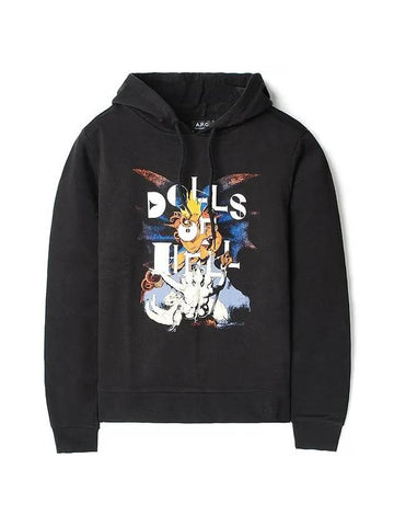 Dolls Of Hell Hoodie Black - A.P.C. - BALAAN 1