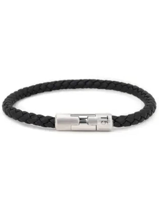 Goliath H Puzzle Bracelet Black - HERMES - BALAAN 1