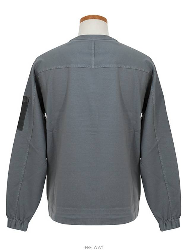 Front Pocket Heavy Jersey Sweatshirt Grey - CP COMPANY - BALAAN 4