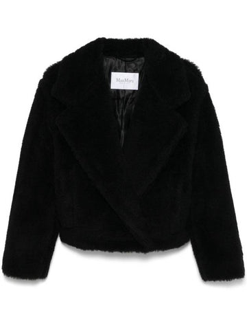 Max Mara Coats Black - MAX MARA - BALAAN 1