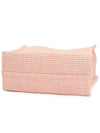 Small Raffia East West Tote Bag Pink - MARNI - BALAAN 5