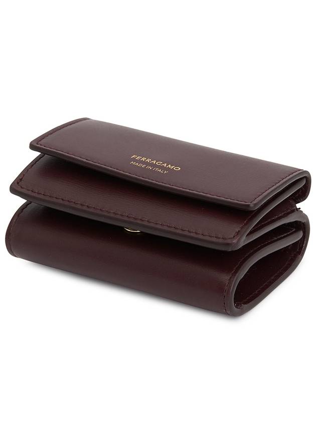 Ferragamo men s half wallet 66 1337 DARK BAROL 0770116 - SALVATORE FERRAGAMO - BALAAN 3