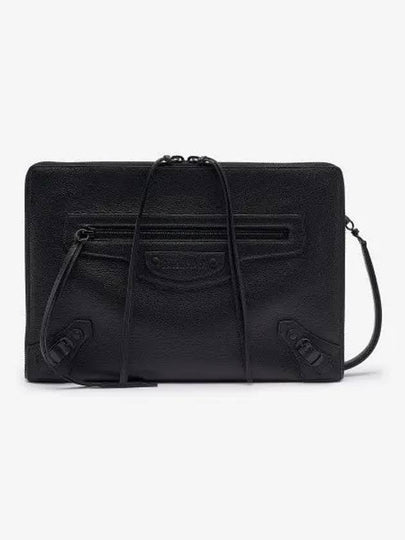 Motor City Large Clutch Bag Black - BALENCIAGA - BALAAN 2