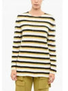 Striped Wool Knit Top White - MARNI - BALAAN 2