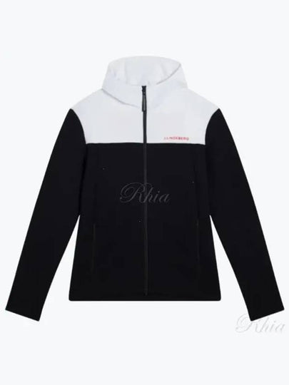 Jeff Hoodie Zip-Up Black - J.LINDEBERG - BALAAN 2