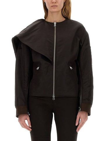 Courrèges Bow Neck Bomber Jacket - COURREGES - BALAAN 1