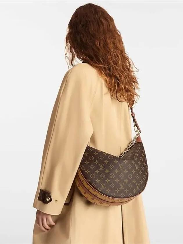 Women's Loop Hobo Monogram Shoulder Bag Brown - LOUIS VUITTON - BALAAN 9