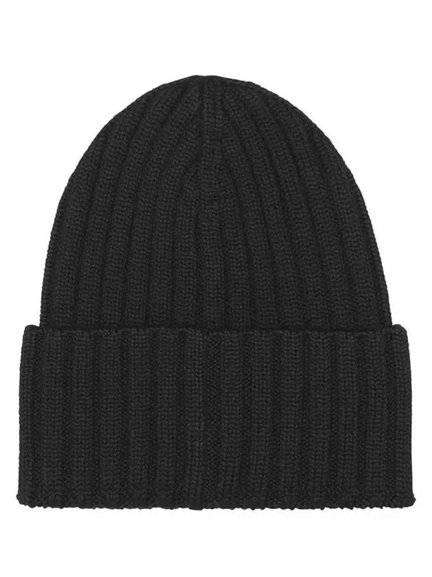 Wool Beanie Black - MONCLER - BALAAN 3