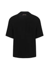 Cuban Collar Virgin Wool Short Sleeve Shirt Black - MARNI - BALAAN 4