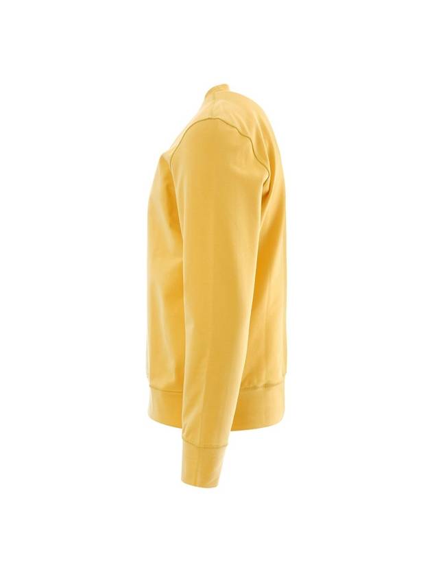 23SS UMK0257 YELLOW Front logo yellow sweatshirt - KITON - BALAAN 2